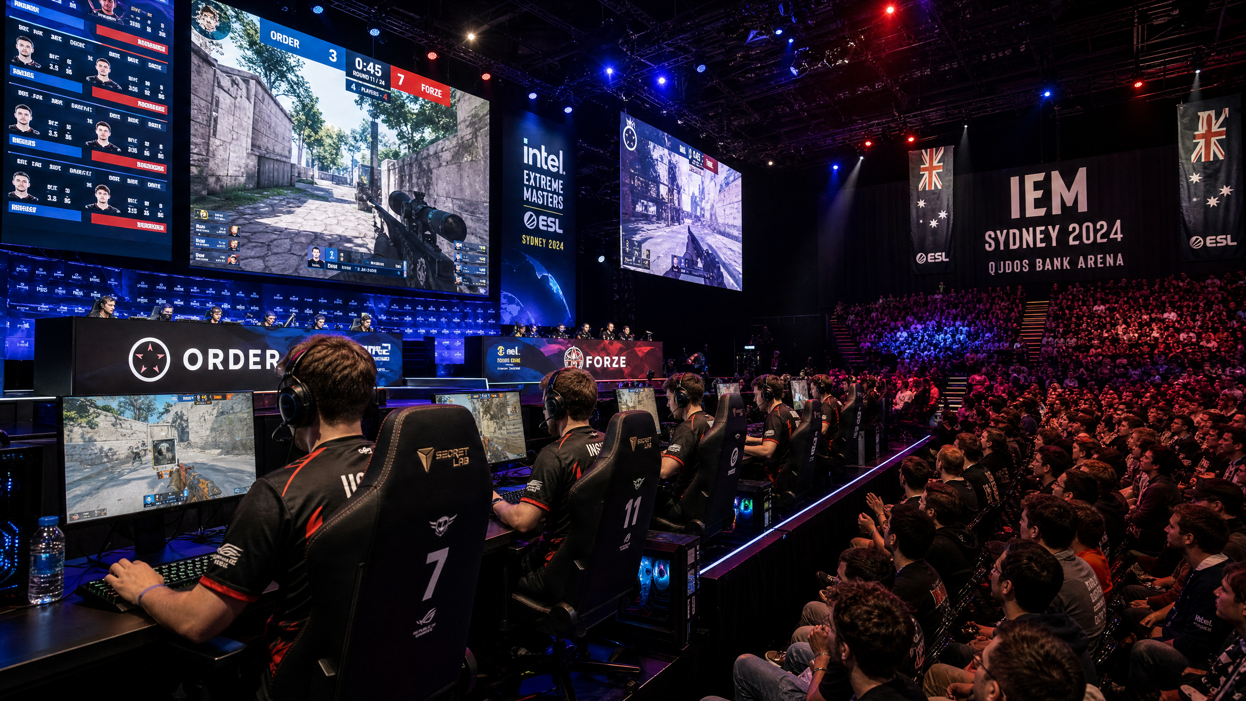 Esports tournament stage